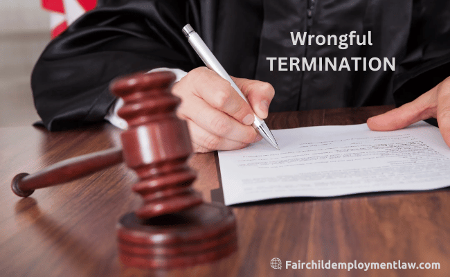 When is firing wrongful termination in san Diego?