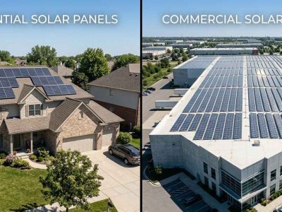 Residential vs. Commercial Solar Panels: A Complete Guide
